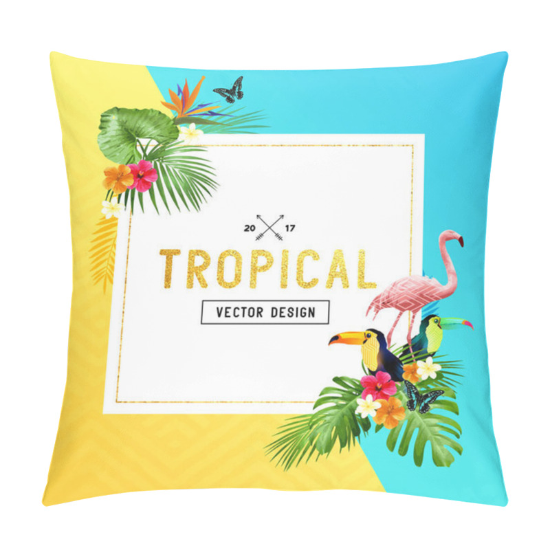 Personality  Tropical Border Design Pillow Covers