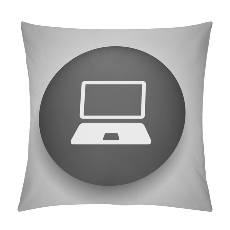 Personality  Pictograph Of Computer Icon Pillow Covers