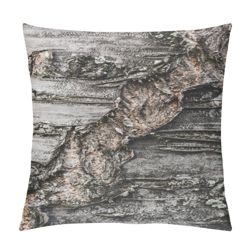 Personality  Textured Tree Bark With Fractures And Cracks Pillow Covers