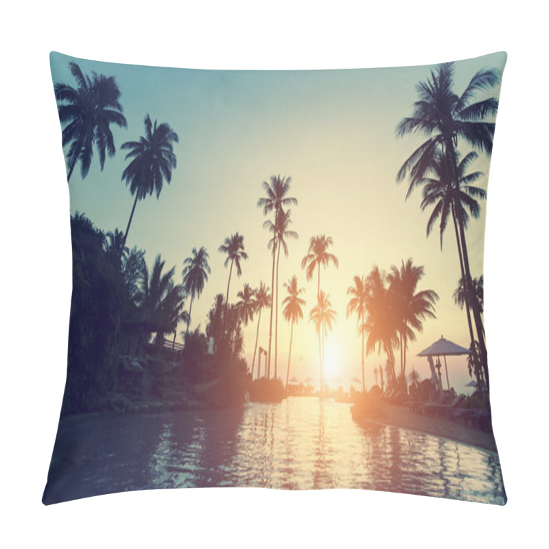 Personality  Asian Tropical Beach Pillow Covers