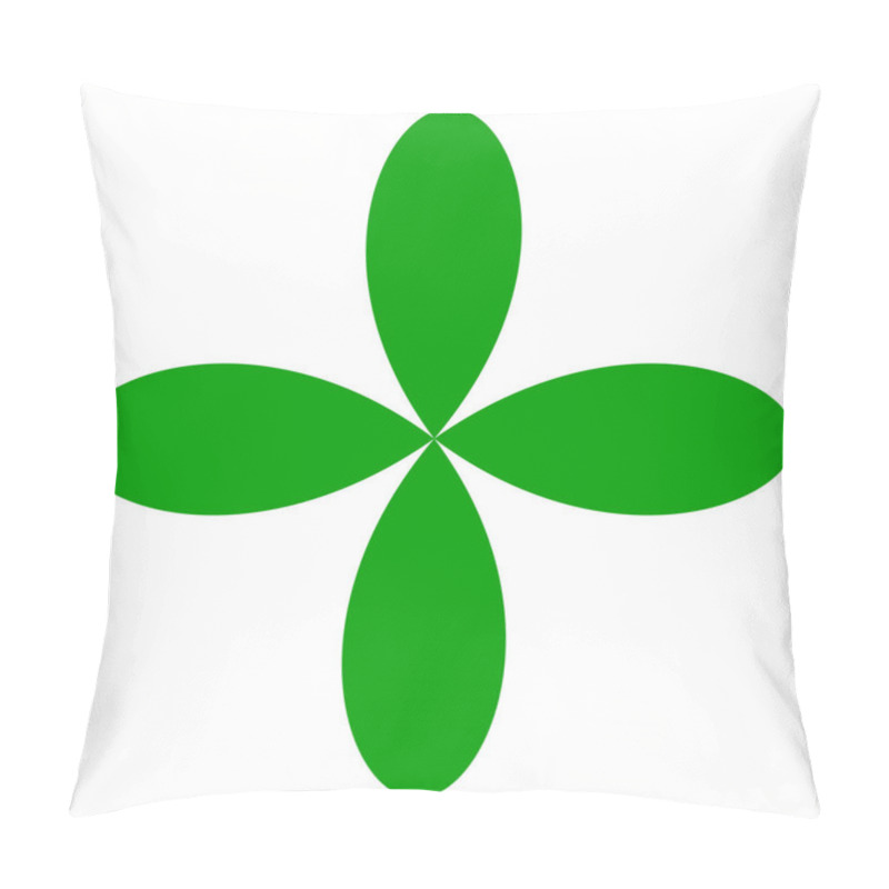 Personality  Leaf, Flower And Plant Silhouette Element Pillow Covers