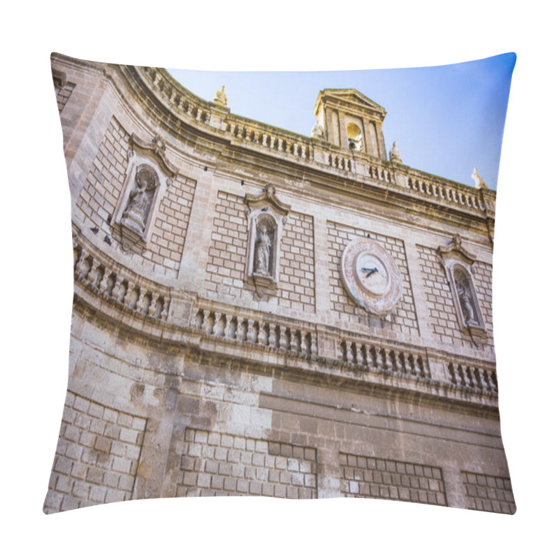 Personality  Muraglione. Monopoli. Puglia. Italy. Pillow Covers