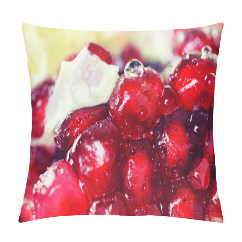 Personality  Fruit Fresh Red Pomegranate Pillow Covers