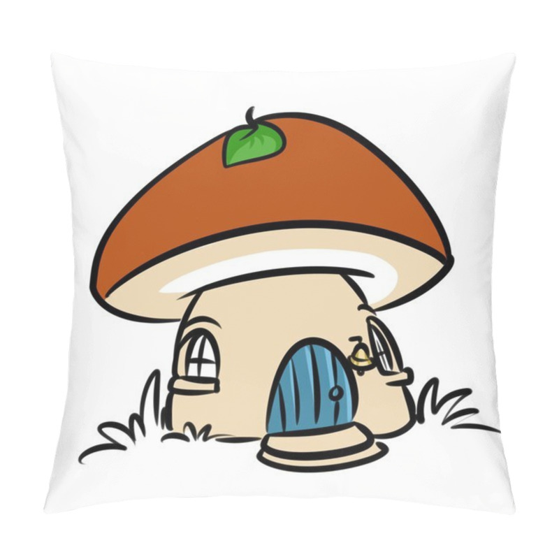 Personality  Mushroom House Fairy Tale  Pillow Covers