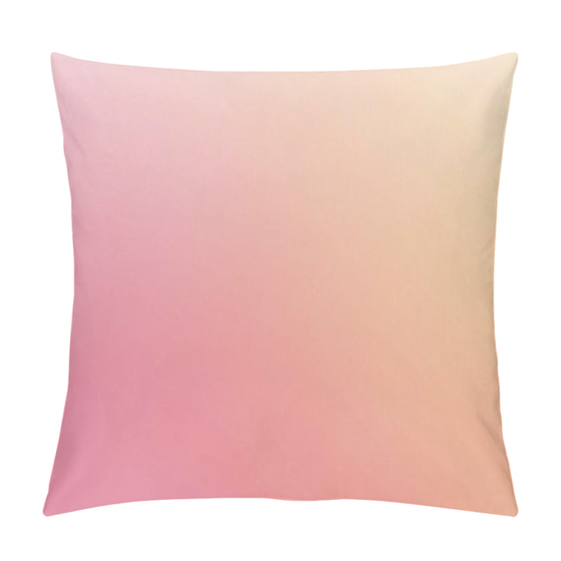 Personality  Soft Pink And Peach Gradient Minimalist Background Pillow Covers