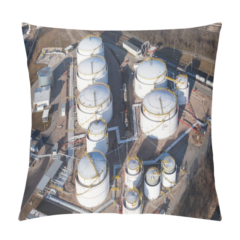 Personality  Petrol Industrial Zone Pillow Covers