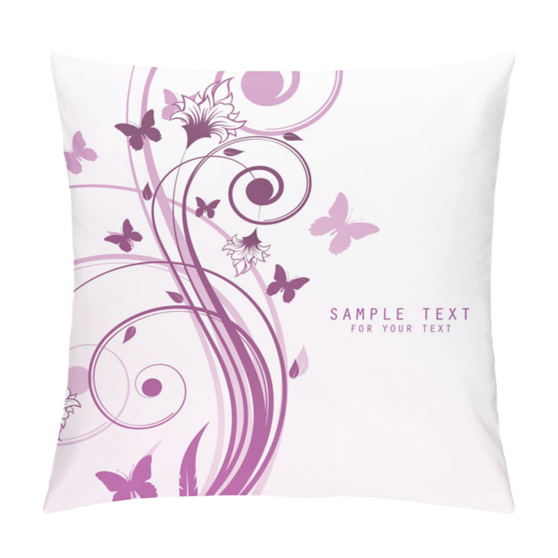 Personality  Abstract Floral Background Pillow Covers