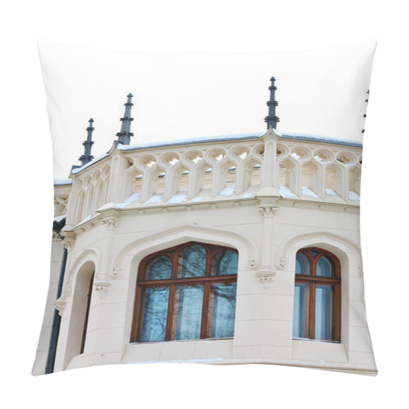 Personality  Home Built In Eclectic Style (detail) By The Architector Shekht Pillow Covers