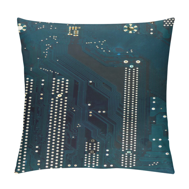 Personality  Closeup View Of Electronic Circuit Mainboard Pillow Covers