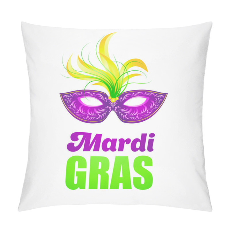 Personality  Mardi Gras Carnival Mask Pillow Covers