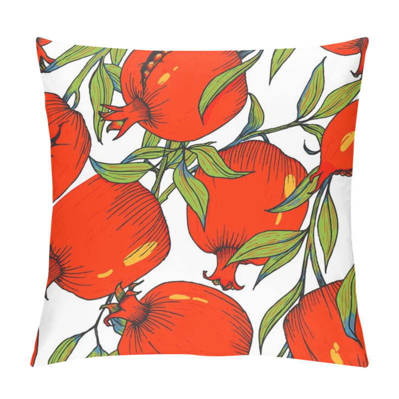 Personality  Pomegranate Fruit Pattern Pillow Covers