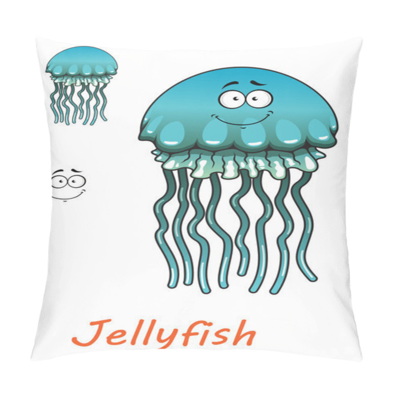 Personality  Cartoon underwater jellyfish  pillow covers