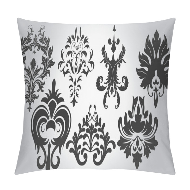 Personality  Stylish Flourish Elegant Damask Designs Pillow Covers