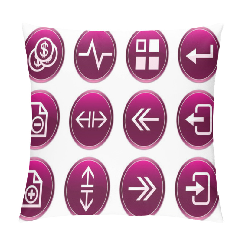 Personality  Gadget Icons Set. Pillow Covers