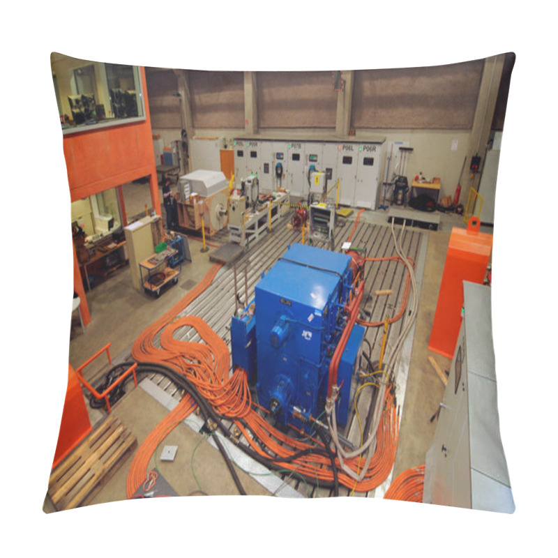 Personality  Electro And Electronic Industry In A Modern World Pillow Covers