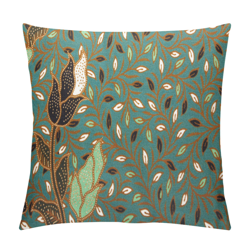 Personality  Fabric With Floral Batik Pattern Pillow Covers