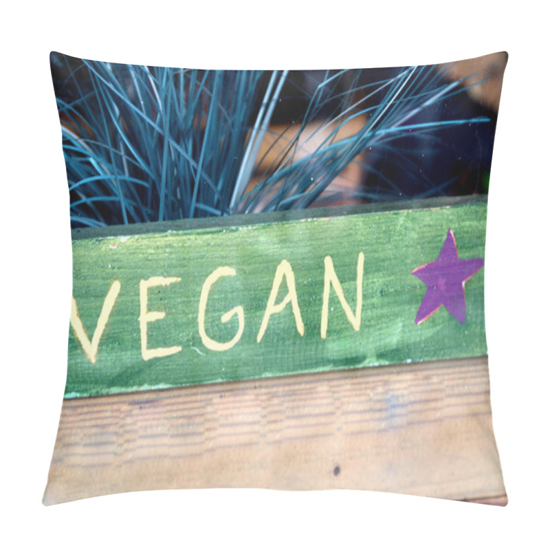 Personality  Vegan Sign Pillow Covers