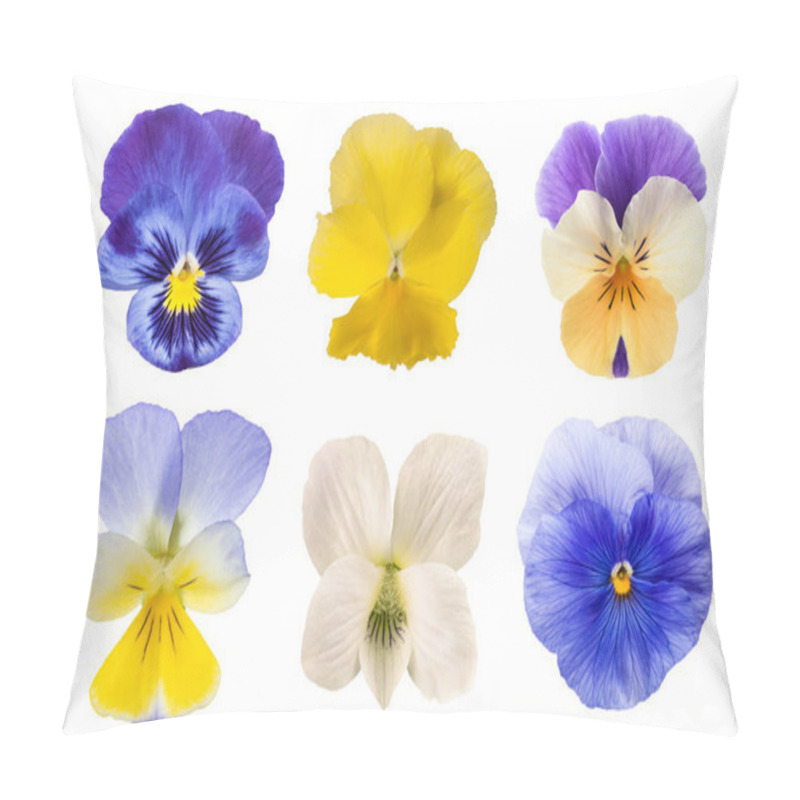 Personality  Pansy Flowers Pillow Covers