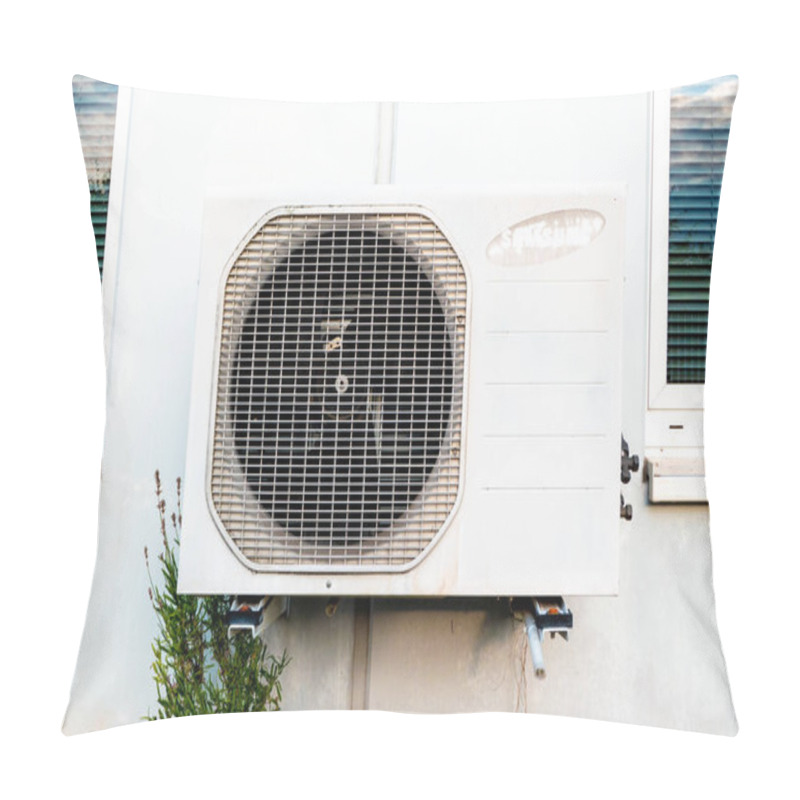 Personality  Outdoor Unit Of An Air Conditioning System Pillow Covers