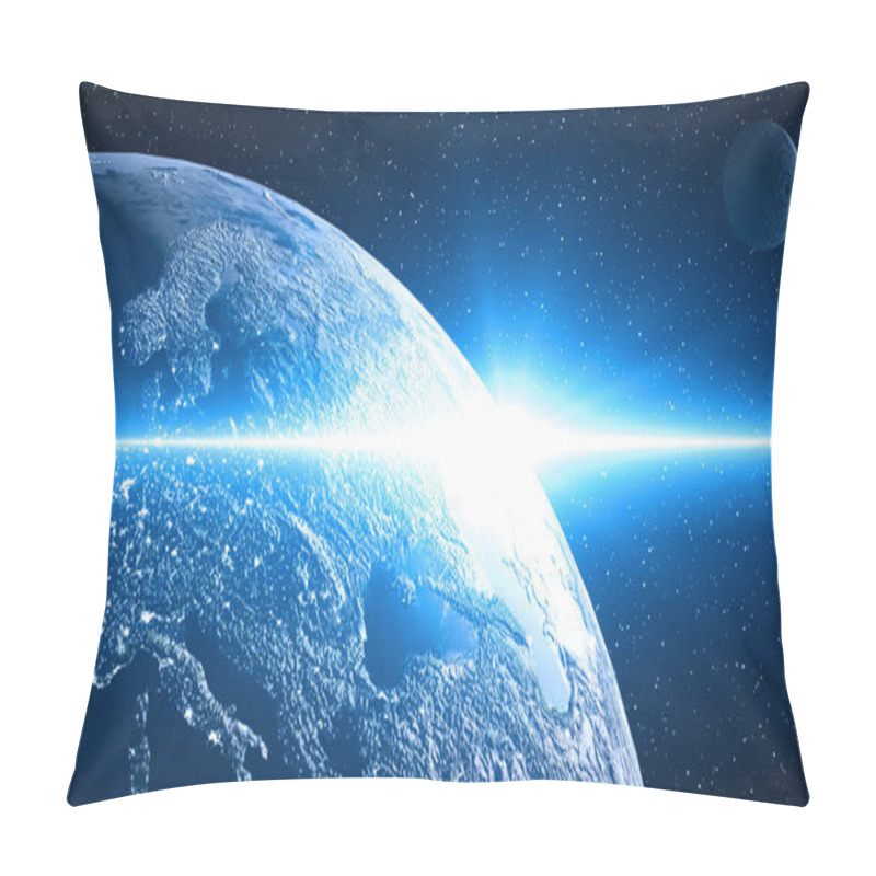 Personality  Planet Earth In Space. Pillow Covers