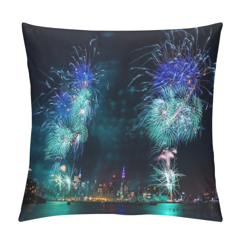 Personality  Independence Day Fireworks Pillow Covers