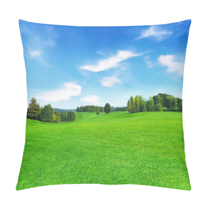 Personality   Idyllic Nature Background With Copy Space Pillow Covers