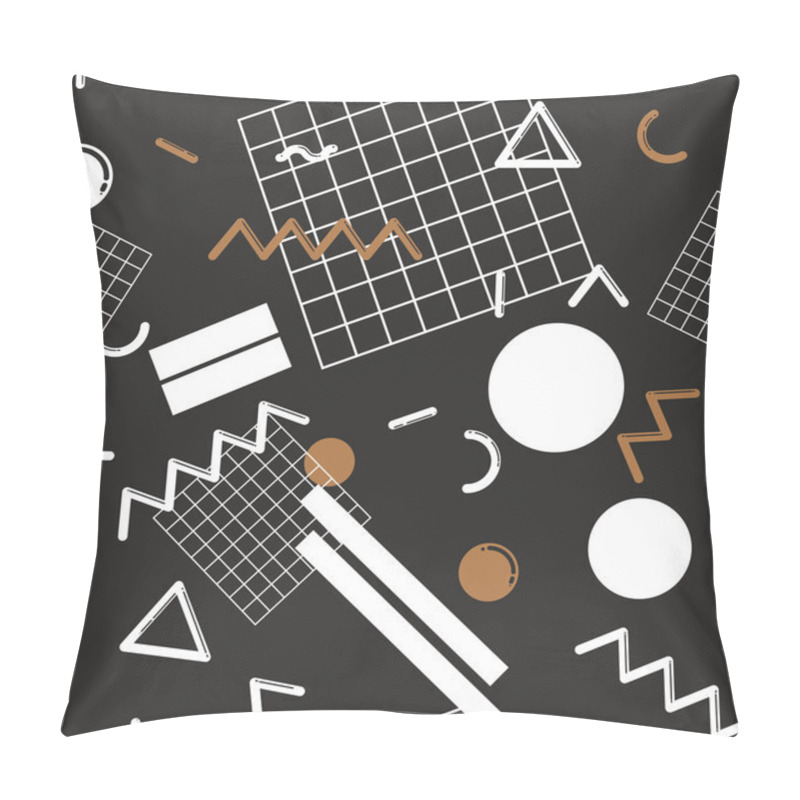 Personality  Stylish Memphis Seamless Pattern Pillow Covers