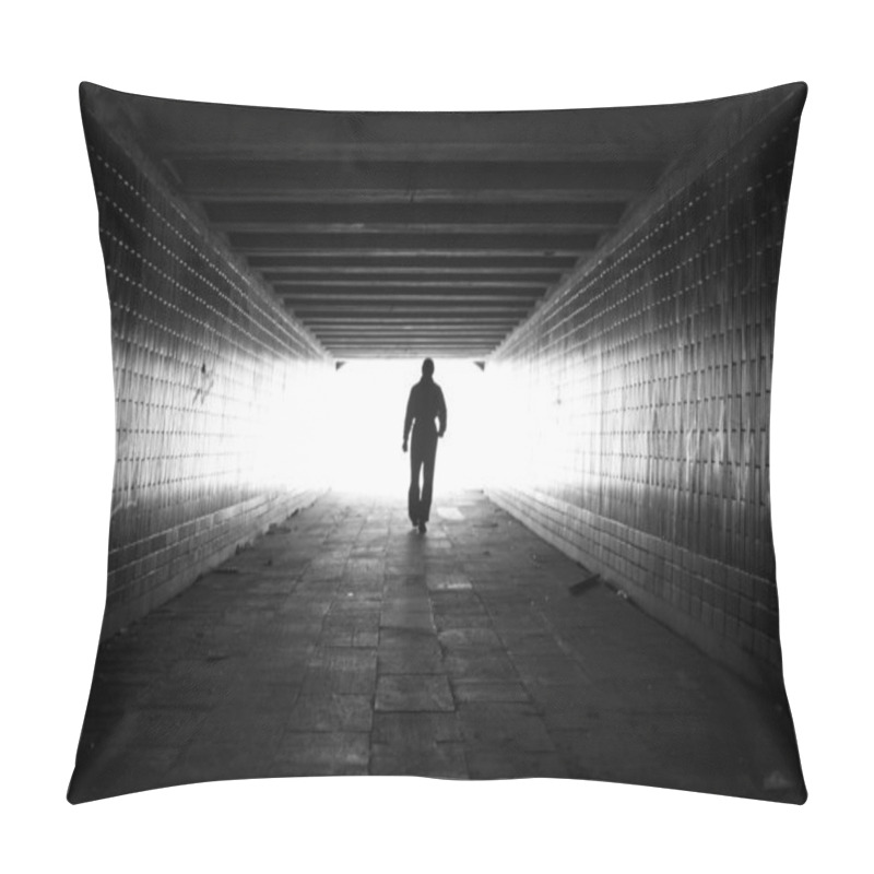 Personality  Light At The End. Pillow Covers