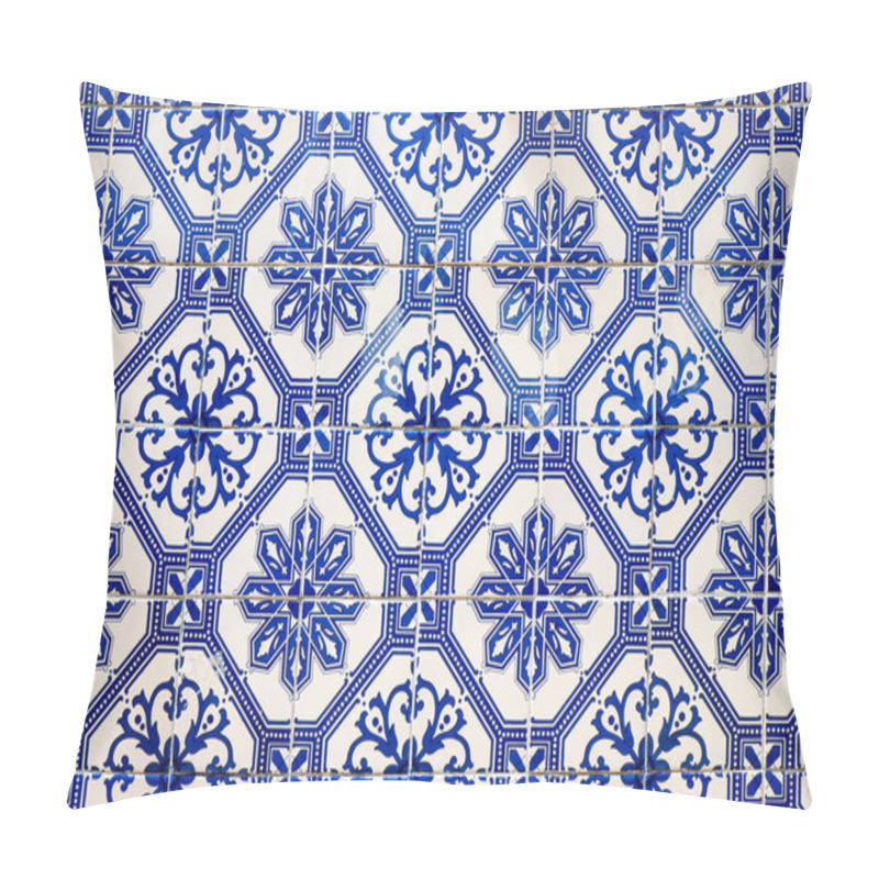 Personality  Traditionell Portuguese Tiles Pillow Covers