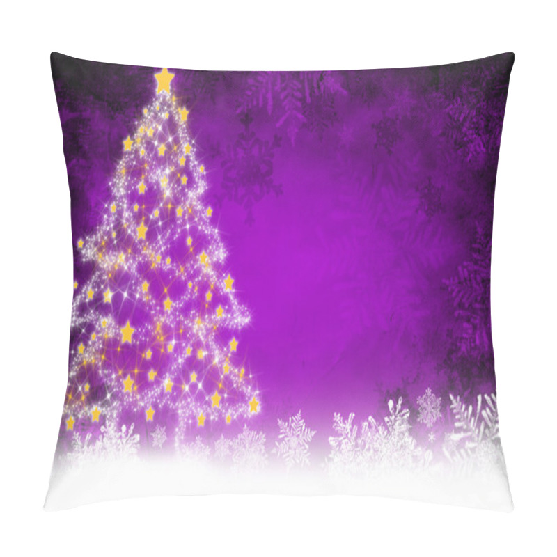 Personality  Christmas Background Pillow Covers