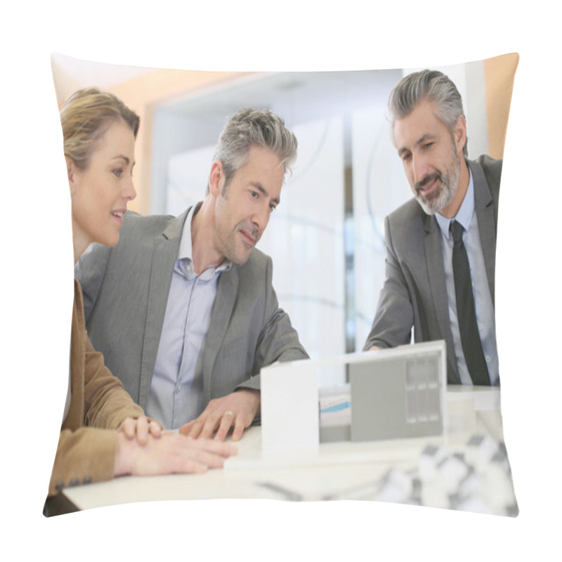 Personality  Couple Meeting Architect Pillow Covers