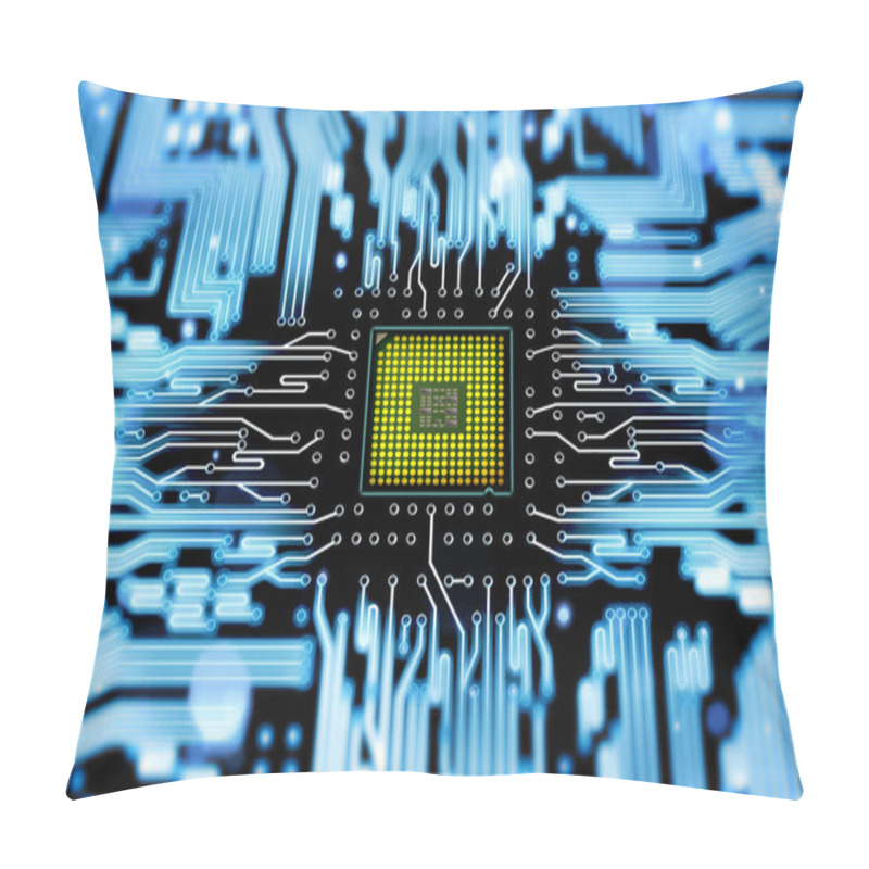 Personality  Micro Chip Pillow Covers