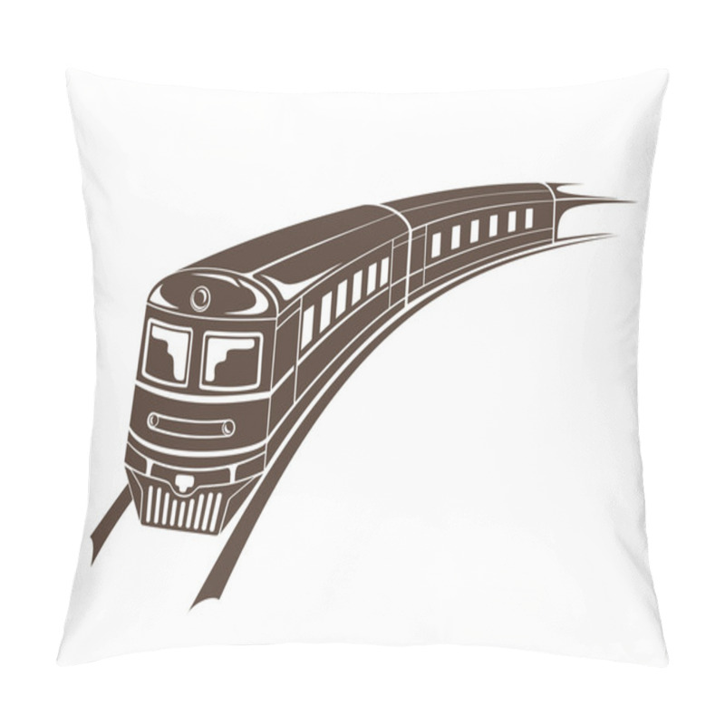 Personality  Modern Train Pillow Covers