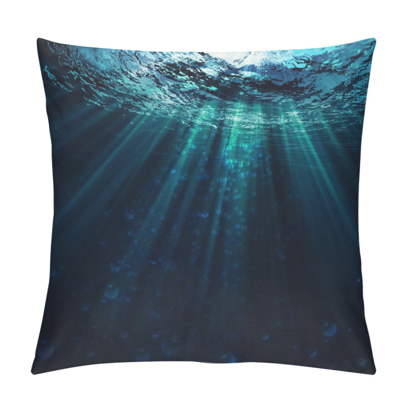 Personality  Deep Blue Sea Pillow Covers