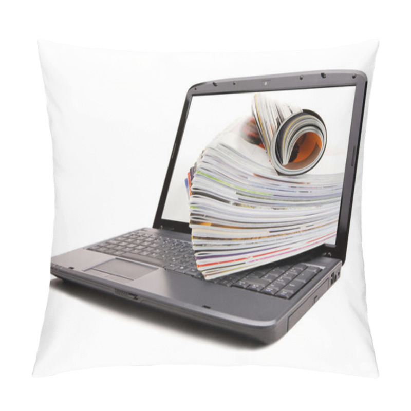 Personality  Online Review Magazines Pillow Covers