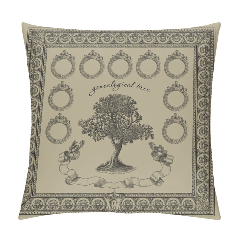 Personality  Family Tree Pillow Covers