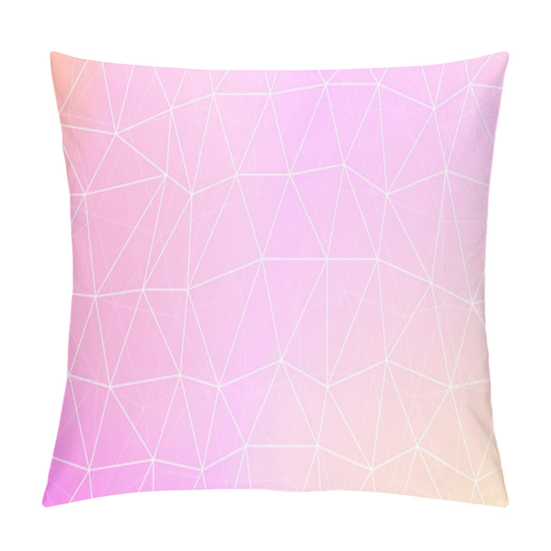 Personality  Pattern With Abstract Line In Polygonal Pattern With Triangles Style. For Modern Interior Design, Fashion Print. Vector Illustration. Creative Gradient Color. Pillow Covers