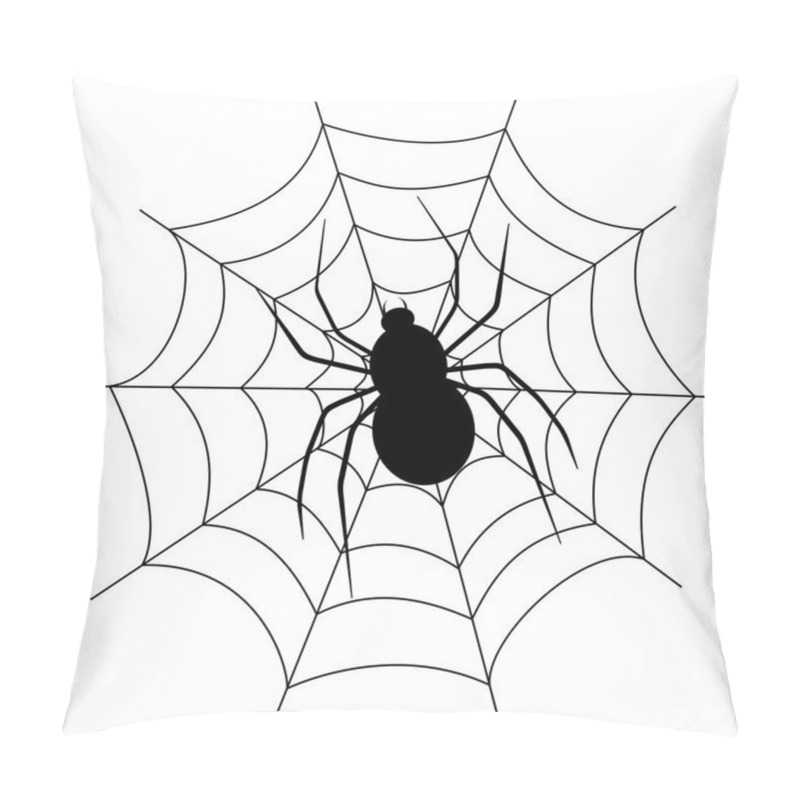 Personality  A Spider On A Web Pillow Covers