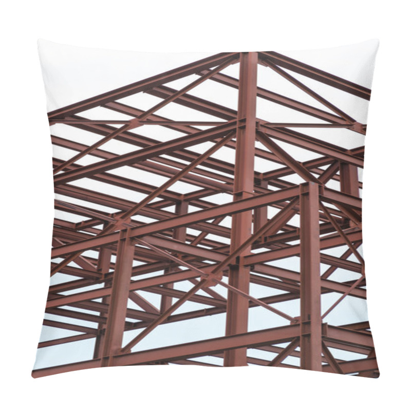 Personality  Iron Girder Structure Pillow Covers