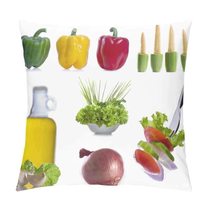 Personality  Food Collage Pillow Covers