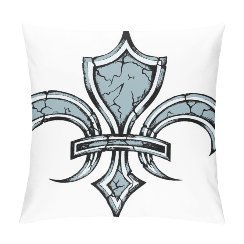 Personality  Fleur De Lys Drawing Pillow Covers