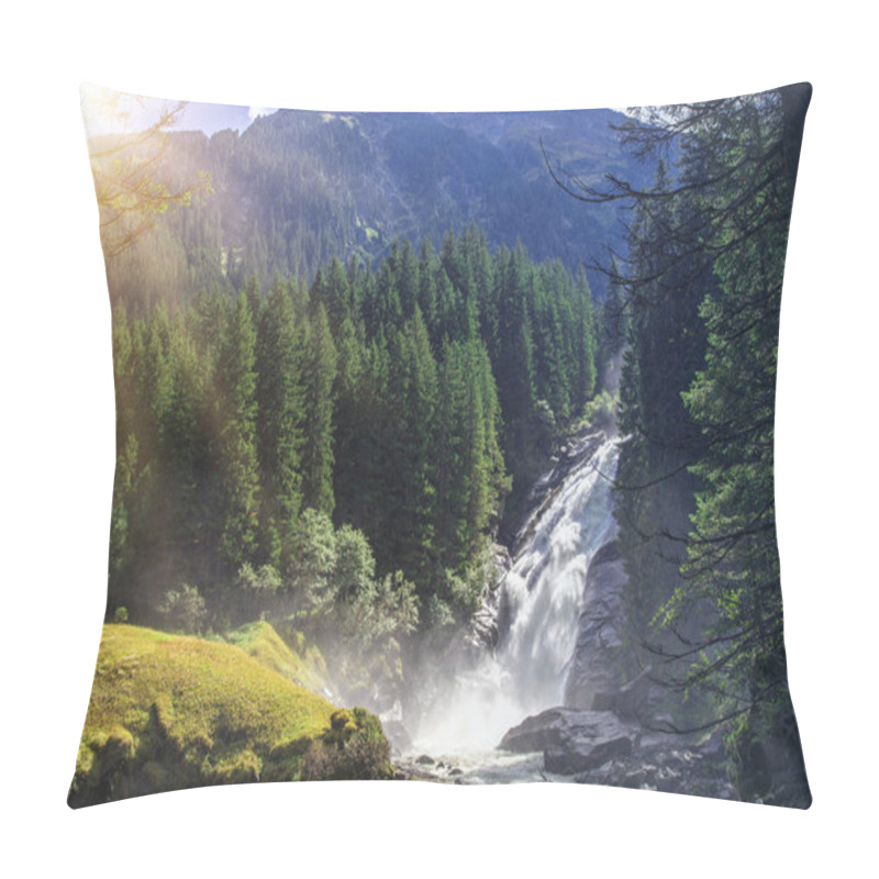 Personality  The Krimml Waterfalls Pillow Covers