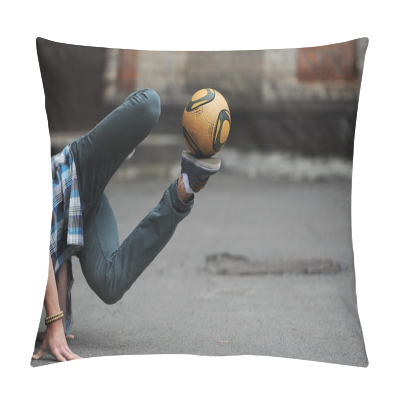 Personality  Football Freestyle Pillow Covers