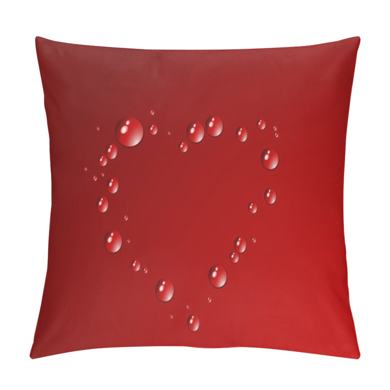 Personality  Heart Drops Pillow Covers