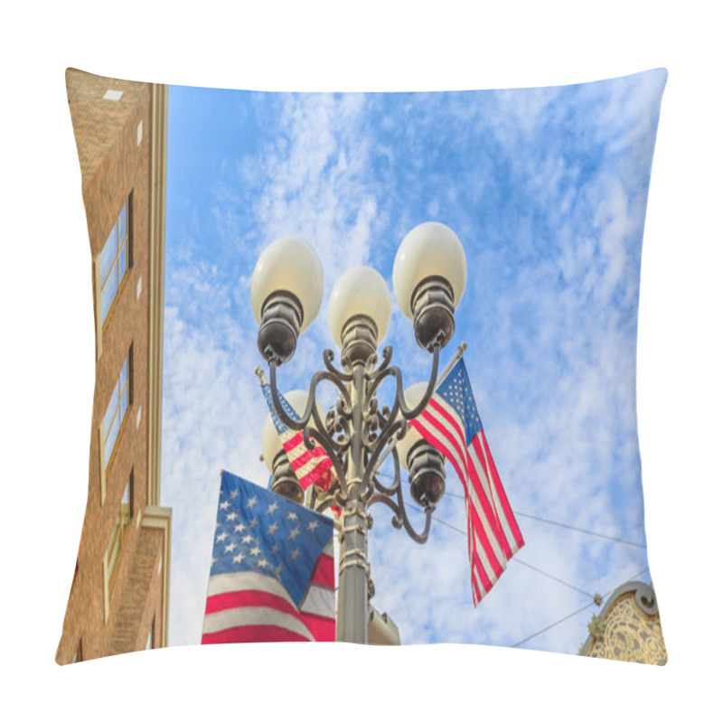 Personality  Streetlight In Gaslamp San Diego Pillow Covers