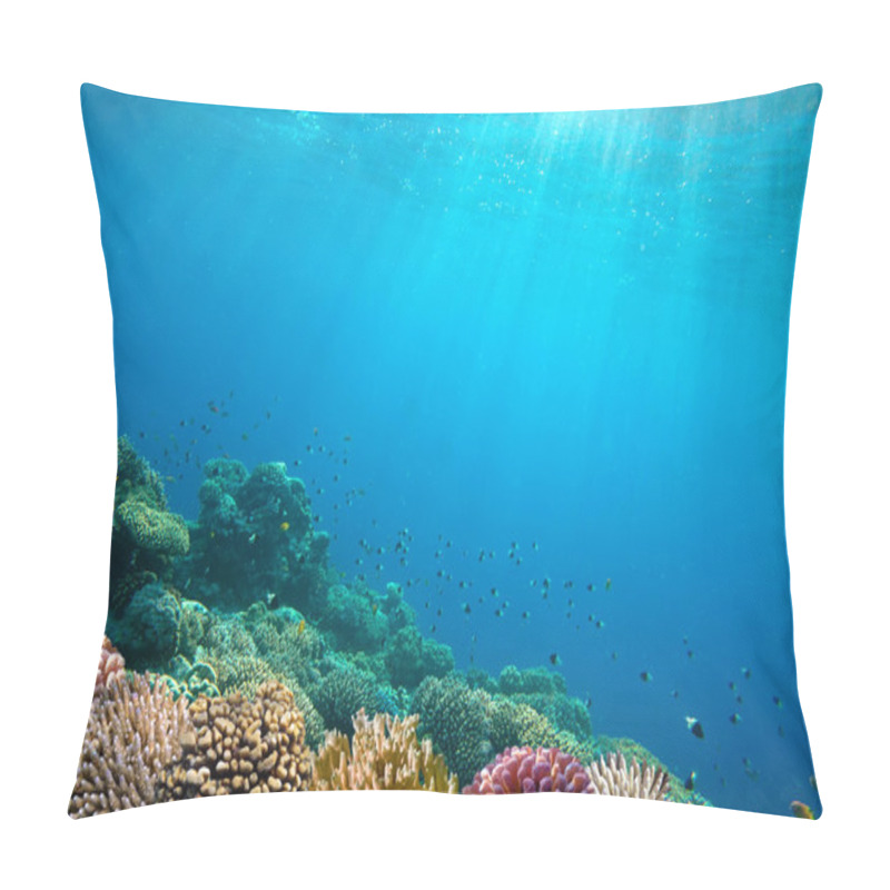 Personality  Ocean Underwater Background Image Pillow Covers