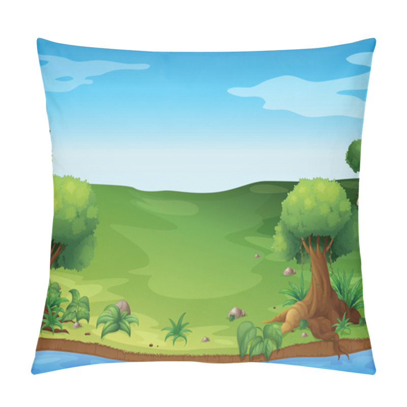 Personality  A View Of The Hills Pillow Covers