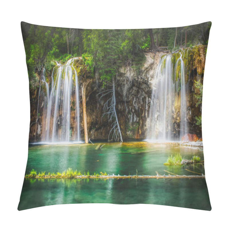 Personality  Serene Hanging Lake Waterfalls Pillow Covers