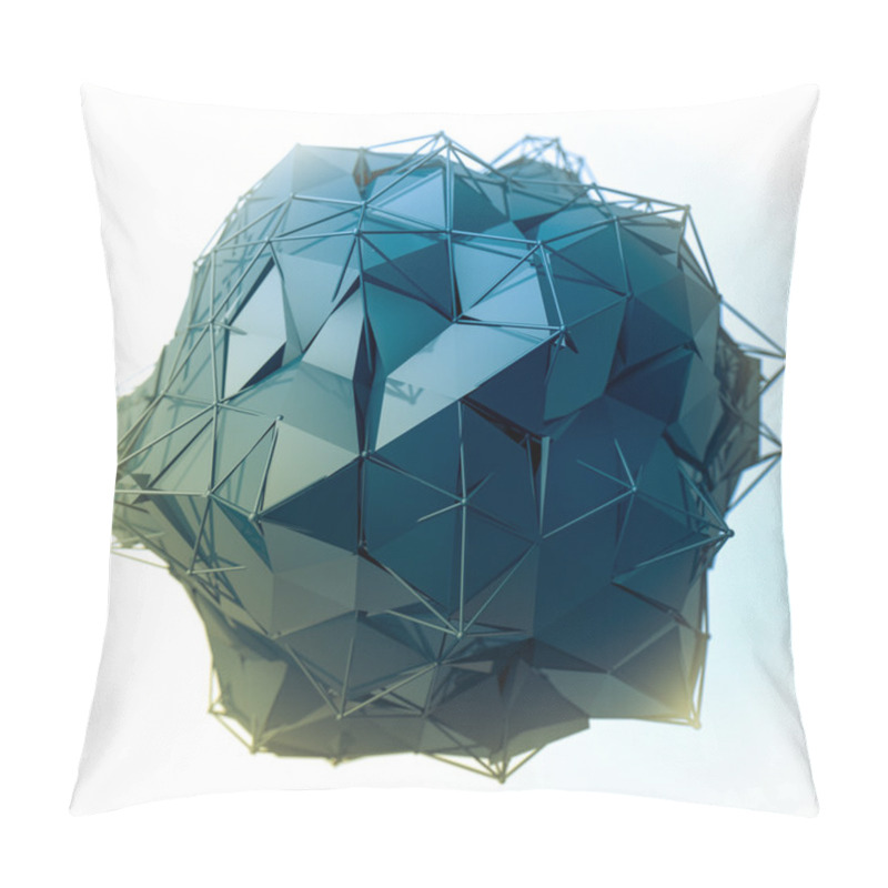 Personality  Structure 3d Render Computer Graphics CG. Crystal Illustration. One From The Set. More In My Porftolio. Pillow Covers