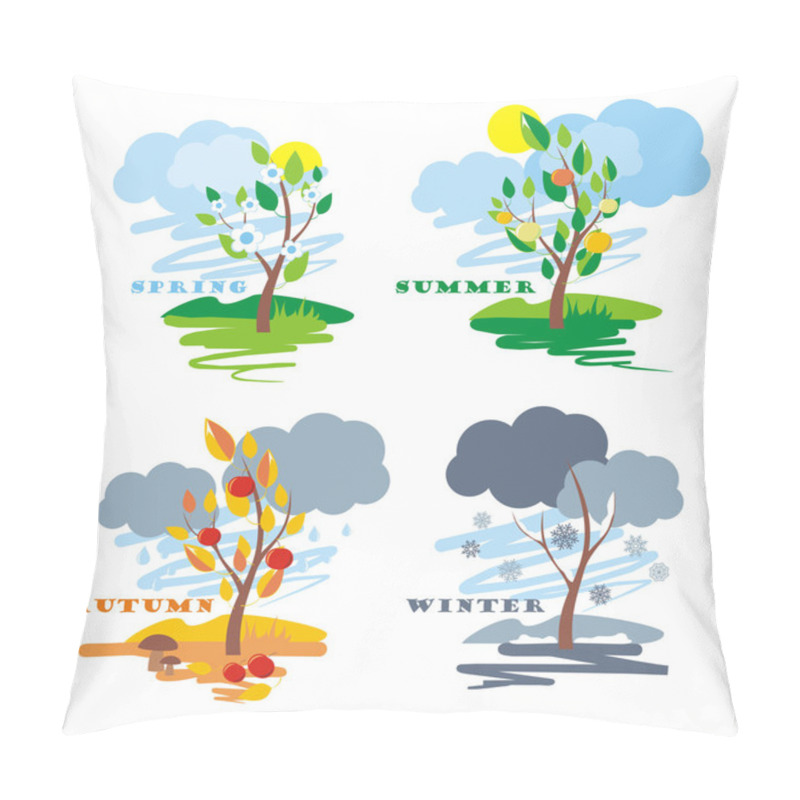 Personality  Seasons Pillow Covers